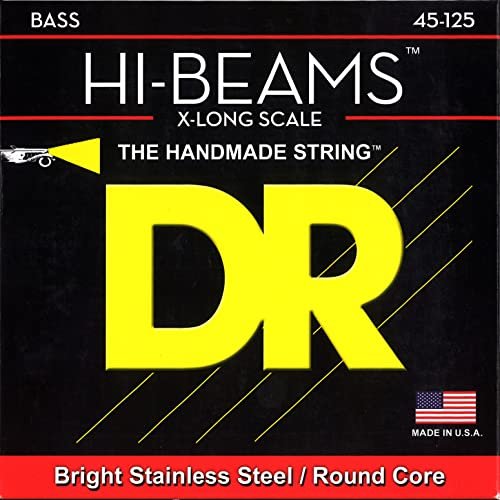 DR Strings Hi-Beam Bass Medium 5-string, Long Sale (SMR5-45)