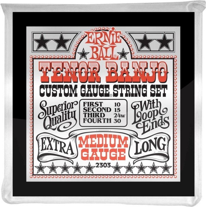 Ernie Ball Stainless Steel tenor banjo Medium (P02303)