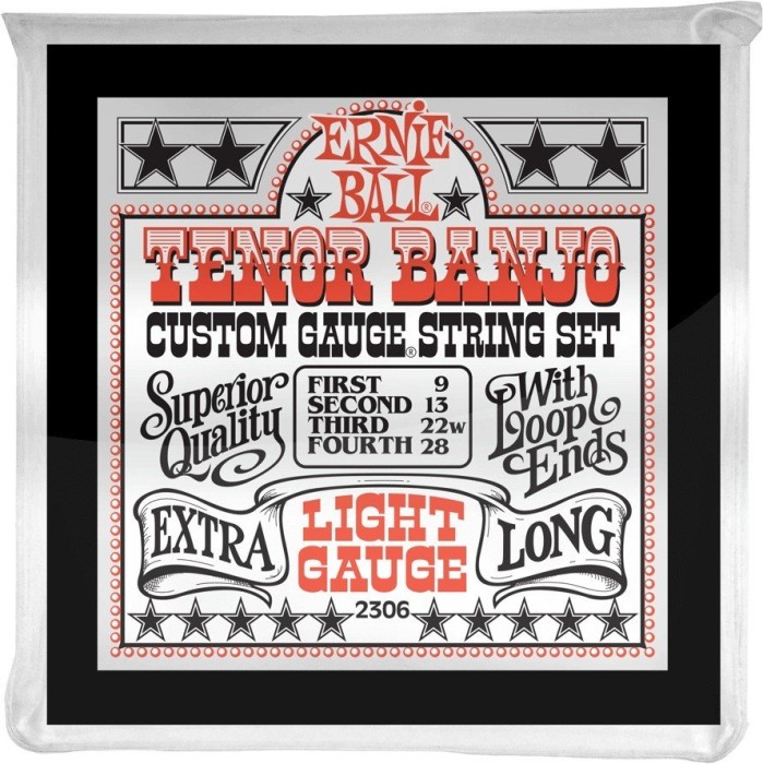 Ernie Ball Stainless Steel tenor banjo Light (P02306)