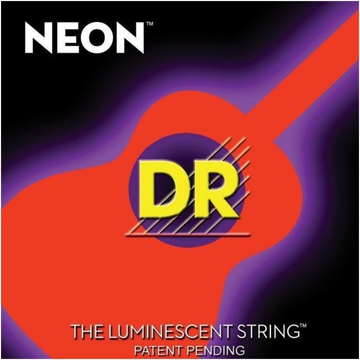 DR Strings Neon orange Acoustic Light (NOA-12)