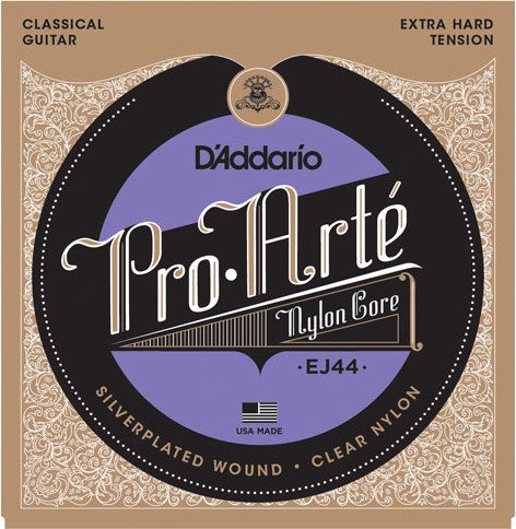 D'Addario Pro-Arté Nylon Core, Extra Hard Tension (EJ44)