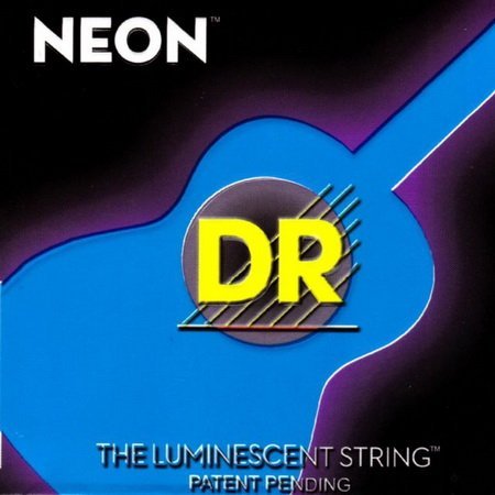 DR Strings Neon Blue Acoustic Extra Light (NBA-10)