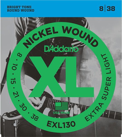 D'Addario XL nickel Wound Extra Super Light (EXL130)