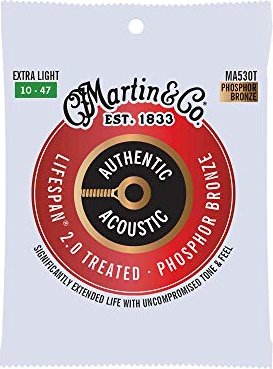 Martin Authentic Acoustic Lifespan Phosphor Bronze Extra Light (MA530T)