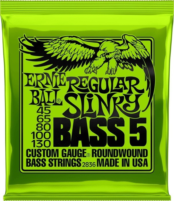 Ernie Ball nickel Wound Bass regular Slinky 5-string (P02836)