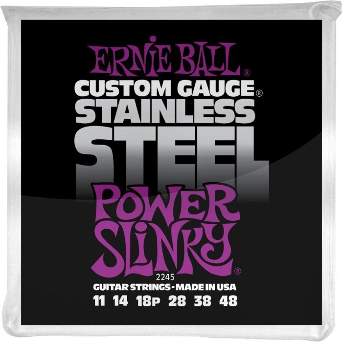 Ernie Ball Stainless Steel Wound Power Slinky (P02245)