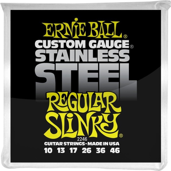 Ernie Ball Stainless Steel Wound regular Slinky (P02246)
