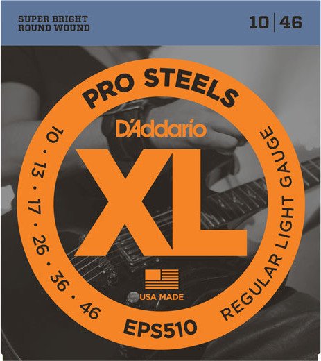 D'Addario XL ProSteels regular Light (EPS510)