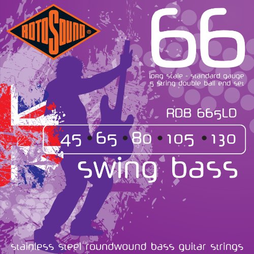 Rotosound Swing Bass 66 Double ball End 5-string (RDB665LD)