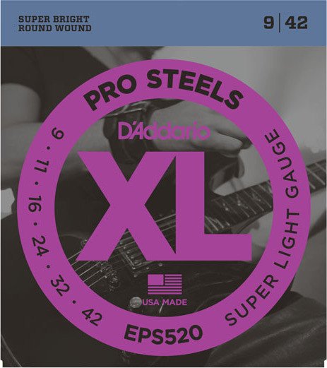 D'Addario XL ProSteels Super Light (EPS520)