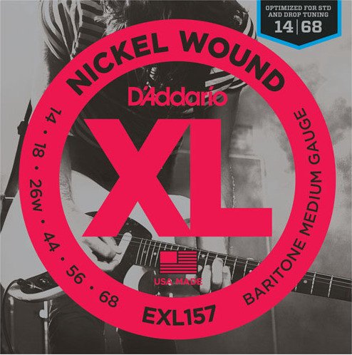 D'Addario XL nickel Wound Baritone Medium (EXL157)