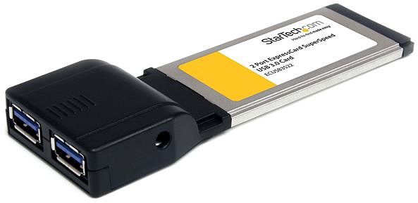 StarTech ECUSB3S22, 2x USB-A 3.0, ExpressCard/34