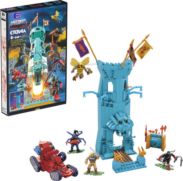 Mattel Mega Construx Masters of the Universe Eternia Gefechtsfeld (HFF28)