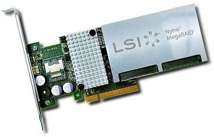 LSI Logic Nytro MegaRAID 8100-4i, PCIe 3.0 x8 (LSI00350)