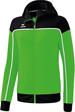 Erima Change mit Kapuze Trainingsjacke grün/schwarz/weiß (Damen) (1032312)