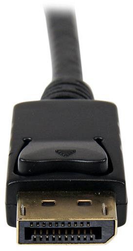 StarTech DisplayPort [plug]/VGA [plug] adapter cable black, 1.8m (DP2VGAMM6)