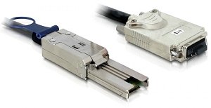 DeLOCK mini SAS x4 [SFF-8088] on InfiniBand [SFF-8088] cable, 1m (83062)