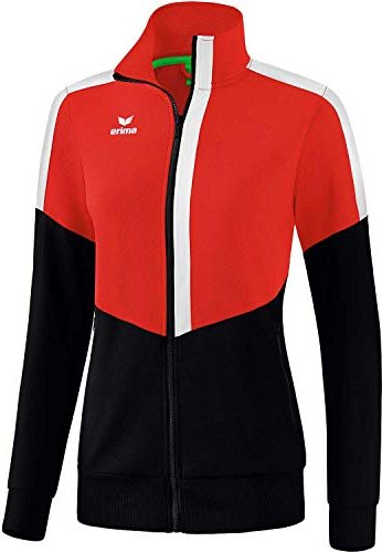 Erima Squad Worker Trainingsjacke rot/schwarz/weiß (Damen) (1032034)