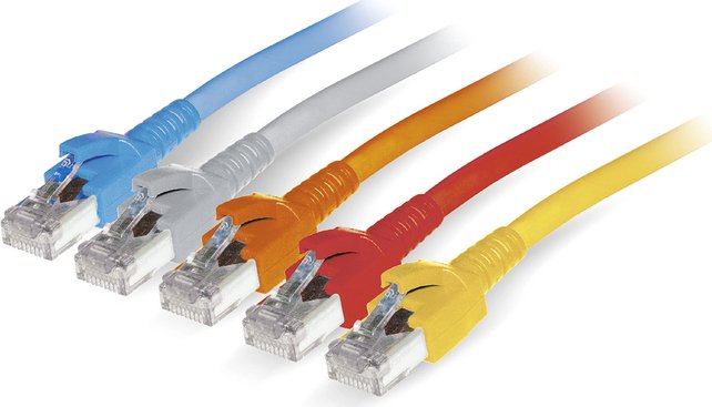 DÄTWYLER CU 7702 4P flex Patchkabel, Cat6a/Cat7, S/FTP, RJ-45/RJ-45, 15m, grün (653578)