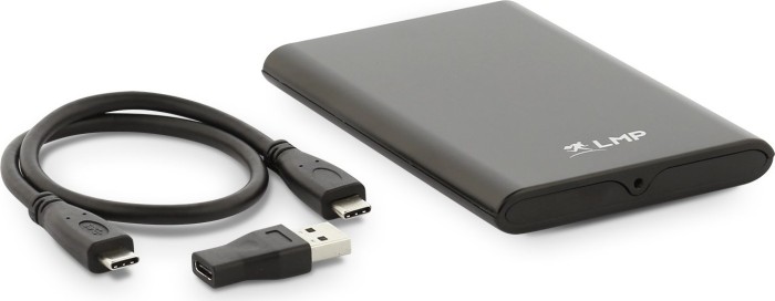 LMP DataMobile Festplattengehäuse, schwarz, 2.5", USB-C 3.1 (16117)