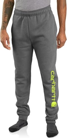 Carhartt Relaxed Fit Midweight Tapered Graphic Trainingshose carbon heather (Herren) (105899-026)