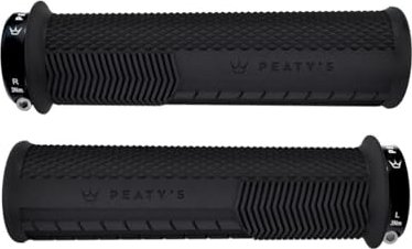 Peaty's Monarch Knurl Thick grips black