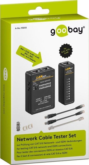 Wentronic Goobay network cable tester (93010)