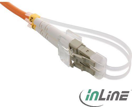 InLine Staubschutz für LWL LC-Stecker, 10 Stück (59946A)