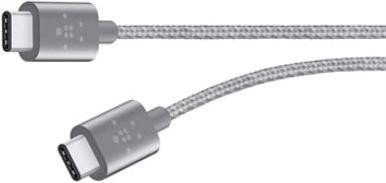 Belkin MIXIT USB 2.0 cable, USB-C 2.0/USB-C 2.0, 1.8m, grey (F2CU041bt06-GRY)