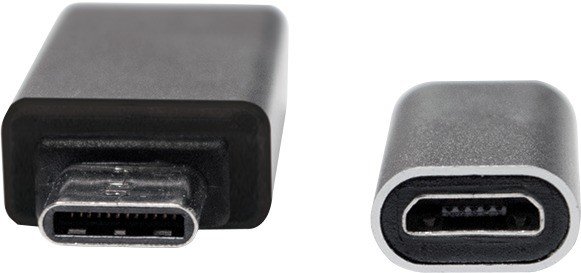 LogiLink Adapter Set USB-C 3.0 [Stecker]/USB-A 3.0 [Buchse]/USB 2.0 Micro-B [Buchse] (AU0040)