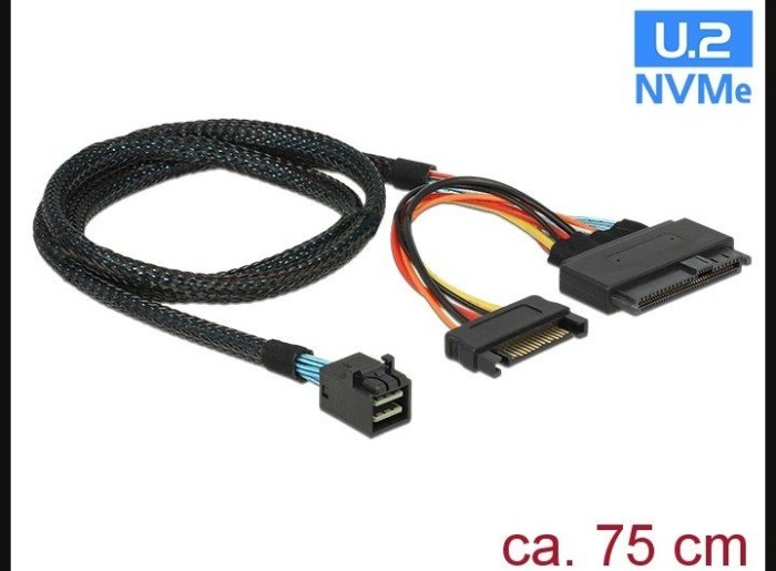DeLOCK U.2 miniSAS HD -> U.2 2.5" (84821)