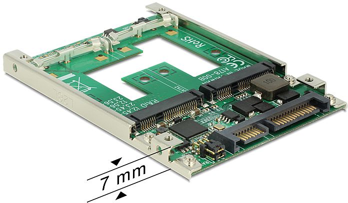 DeLOCK SATA -> mSATA (62545)