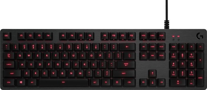 Logitech G413, black, Romer-G Tactile, USB, ND (920-008307)