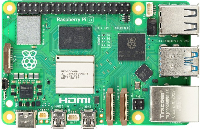 Raspberry Pi 5 model B, 16GB RAM, various Bundles