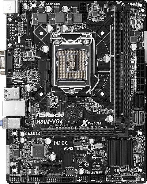 ASRock H81M-VG4 (90-MXGS80-A0UAYZ)