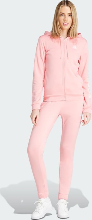 adidas Linear Trainingsanzug semi pink spark (Damen) (IW8632)