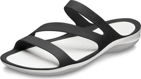 Crocs Swiftwater schwarz/weiß (Damen) (203998-066)