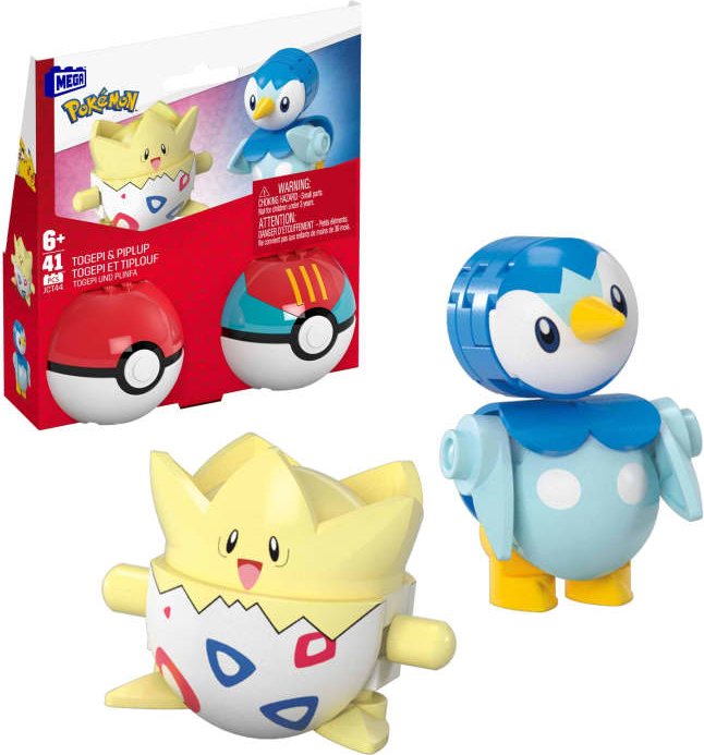 Mattel Mega Construx Pokémon Pokéball Plinfa & Togepi (JCT44)