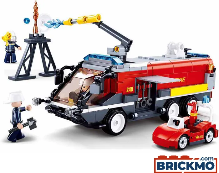 Sluban Fire Airport Crash Tender (M38-B0808)