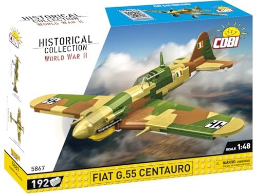 Cobi Historical Collection WW2 Fiat G.55 Centauro (5867)