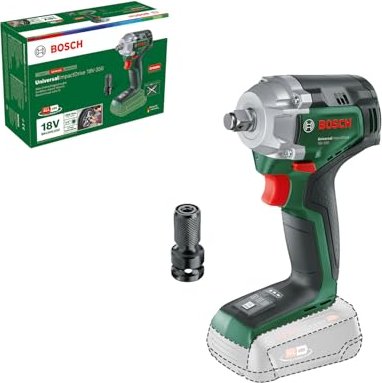 Bosch DIY UniversalImpactDrive 18V-350 Akku-Schlagschrauber solo inkl. Zubehör (0603980304)