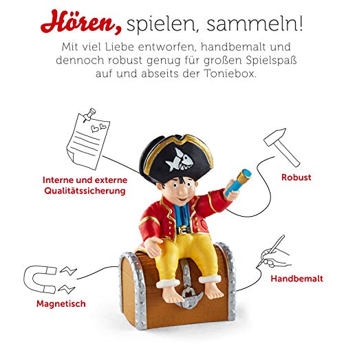 tonies Käpt'n Sharky and the secret the Treasure Island (01-0050)