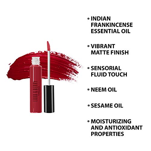 Lord & Berry Timeless Kissproof Long Lasting Matte Liquid Lipstick Brave Red 6428, 7ml