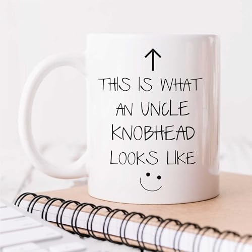 60 Second Makeover Limited This is What an Uncle Knobhead Looks Like Mug V2 Gift Cup Ceramic Fathers Day Uncle
