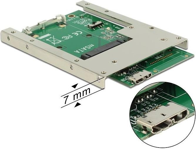 DeLOCK USB -> mSATA (62468)
