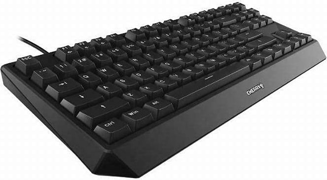 Cherry MX board 1.0 TKL, black, LEDs RGB, MX RGB BROWN, USB, EU (G80-3814LXAEU-2)