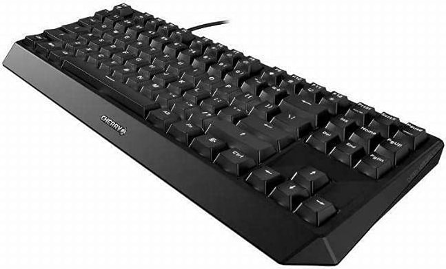 Cherry MX board 1.0 TKL, black, LEDs RGB, MX RGB BROWN, USB, EU (G80-3814LXAEU-2)