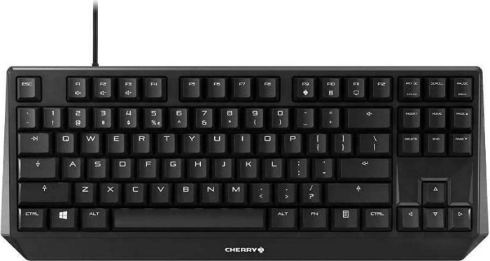 Cherry MX board 1.0 TKL, black, LEDs RGB, MX RGB BROWN, USB, EU (G80-3814LXAEU-2)