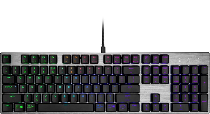 Cooler Master SK652, grey/black, LEDs RGB, TTC low profile RGB RED, USB, US (SK-652-GKTR1-US)