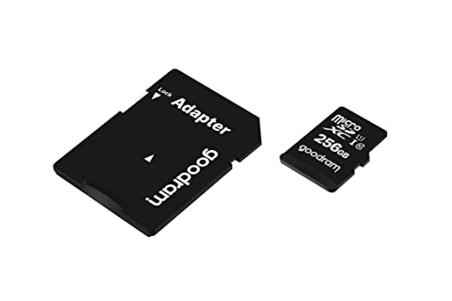 goodram M1AA R100 microSDXC 256GB Kit, UHS-I U1, Class 10 (M1AA-2560R12)